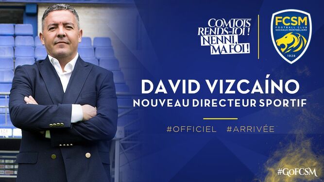 David Vizcaíno se hace cargo de la dirección deportiva del Sochaux