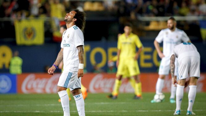 Marcelo se lamenta por el empate.
