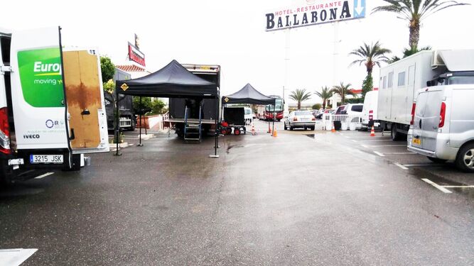 El Restaurante de La Ballabona ha sido escenario del rodaje de esta serie que ya grabó en Almería.