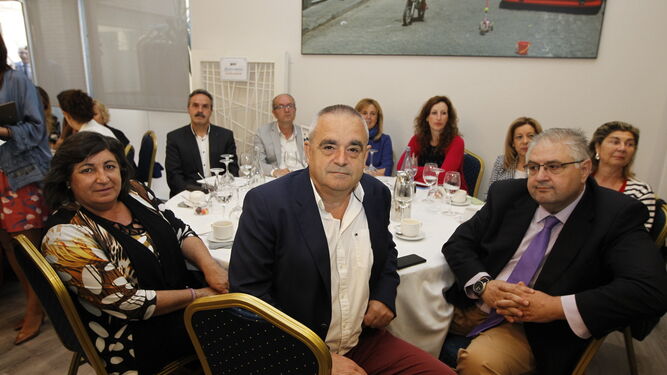 l María Vázquez, Lola de Haro y Rafaela Abad, las tres concejalas del Ayuntamiento de Almería.