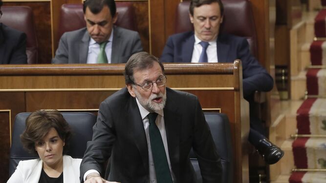 Rajoy vota.