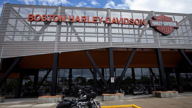 Concesionario de Harley Davidson.