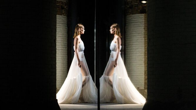 Vestido de novia de la nueva colección de Antonio Miró.