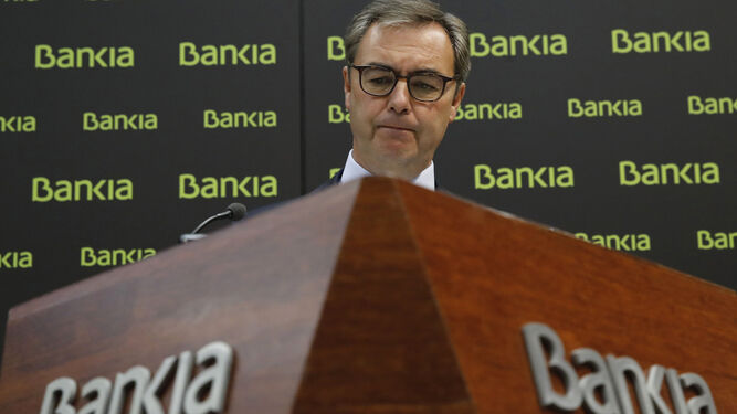 El consejero delegado de Bankia, José  Sevilla.