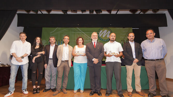 Participantes en la presentación del II certamen de la Mancomunidad de Municipios de Andarax.