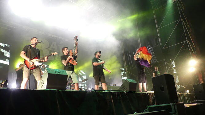 La Raíz,  uno de los grupos de la nueva canción protesta.