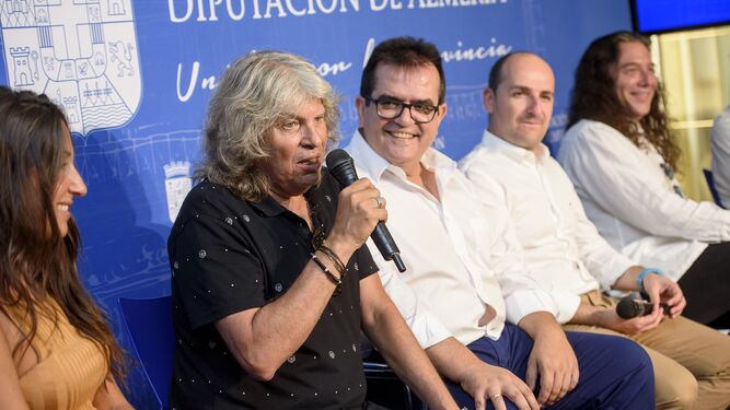 Mercé y Tomatito durante la presentación del Festival en Diputación.