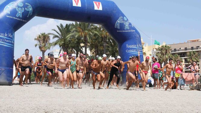 Atletismo y natación enfilan la recta final de las 100 Horas de Deporte de Roquetas