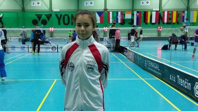 Cristina Teruel suma experiencia en el Internacional Junior sub-15 de Eslovaquia