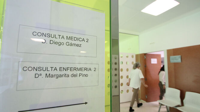 Consultas en el centro de salud de la Vega de Acá en Almería.
