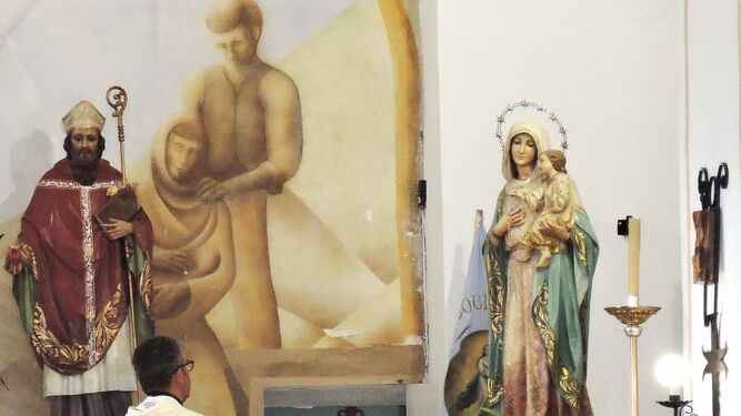 Virgen del Rosario de Mojácar.