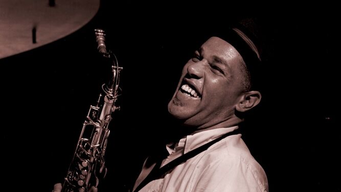 El saxofonista Dexter Gordon (Los Ángeles, 1923-Filadelfia, 1990).