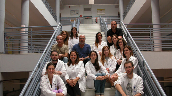 Grupo de investigación 'Residuos de plaguicidas' de la Universidad de Almería.