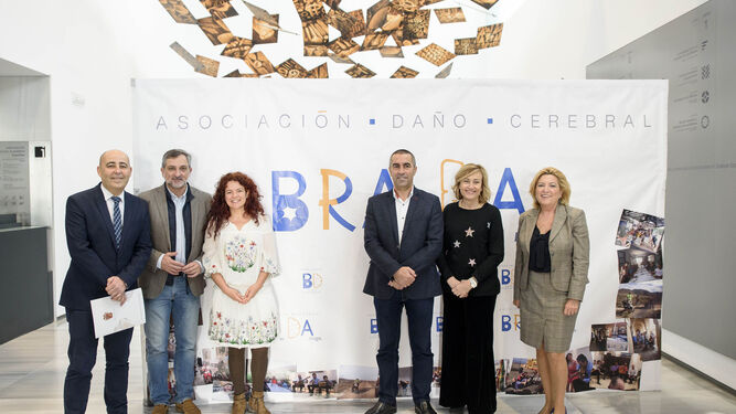 Diputación y Ayuntamiento apoyan a la Asociación Brada.