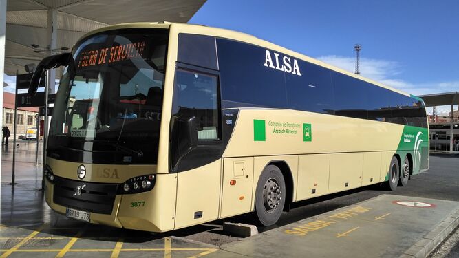 Crece el número de pasajeros del Consorcio de Transporte de Almería