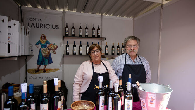 Bodega Lauricius, de Abrucena, es uno de los productores presentes en la Feria