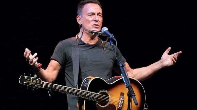 El rockero estadounidense Bruce Springsteen.