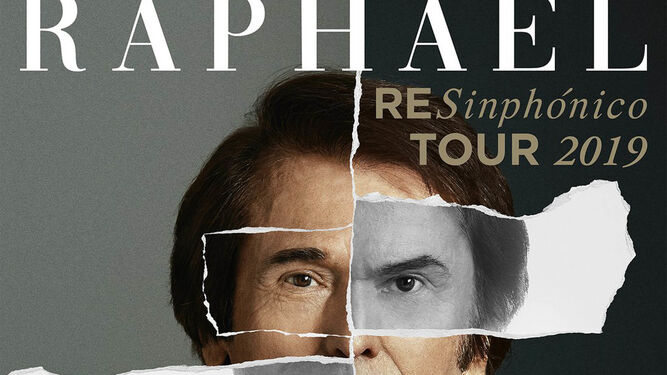Cartel de la gira de Raphael para 2019