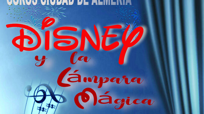 Cartel del concierto ‘Disney y la Lámpara Mágica’