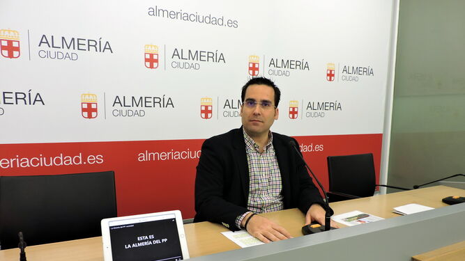 Pedro Díaz, concejal del Grupo Socialista en el Ayuntamiento de Almería