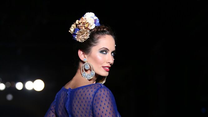 Lola Azahares, fotos del desfile de We Love Flamenco 2019