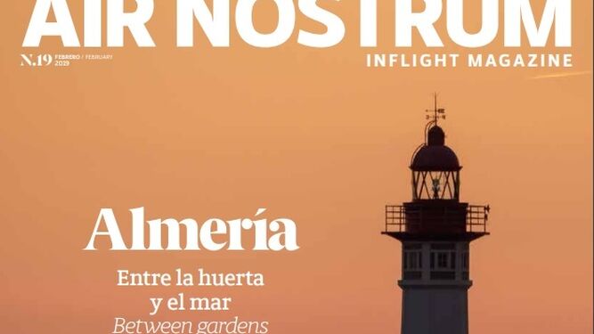 Almería, protagonista de la revista de Air Nostrum