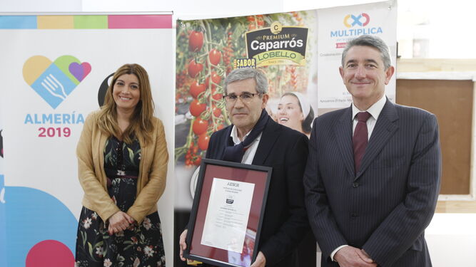 Caparrós Nature recibe el certificado de Empresa Saludable en Almería 2019