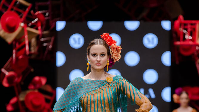 Pasarela Flamenca Jerez 2019: Micaela Villa, fotos del desfile