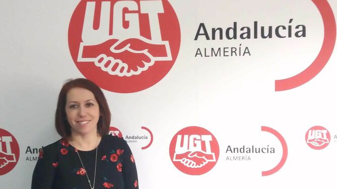 Carmen Vidal, secretaria General de UGT Almería.
