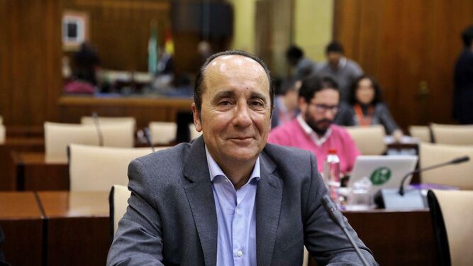 Andrés Samper en el Parlamento