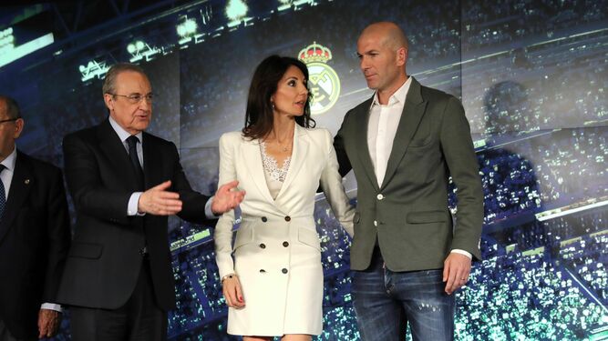 Las im&aacute;genes de la presentaci&oacute;n de Zinedine Zidane