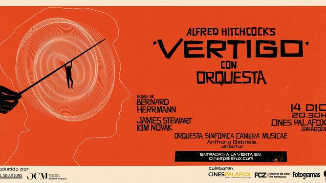 Cartel promocional de la gira 'Vertigo con orquesta' del pasado año.