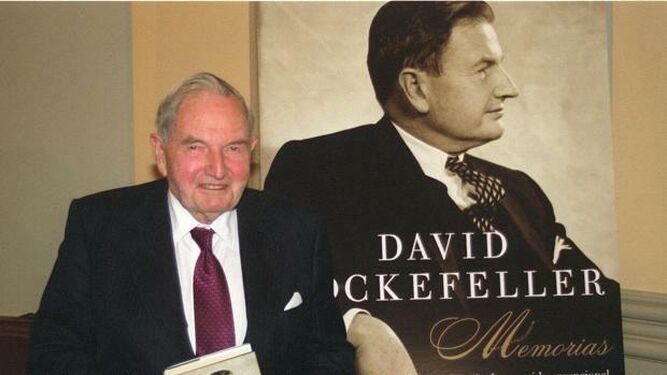 David Rockefeller.