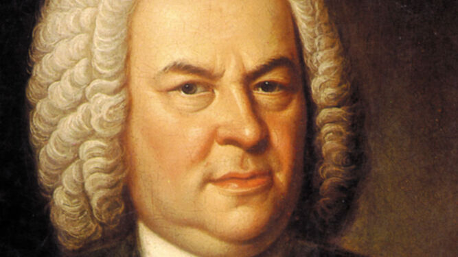 Retrato de Johan Sebastian Bach.