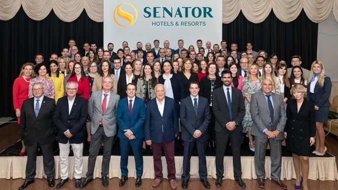 Reunión de los gerentes de todos los establecimientos ubicados en España y Latinoamérica, con la directiva de Senator Hotels & Resorts.