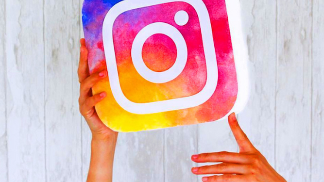 Logo de la red social Instagram.