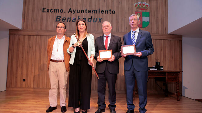 Benahadux honra a los alcaldes de la democracia
