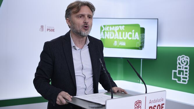 El coordinador de la Secretaría General del PSOE-A y diputado, José Fiscal.