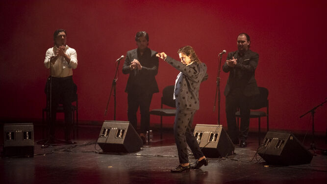 ‘El Farru’ durante su actuación en el Maestro Padilla.