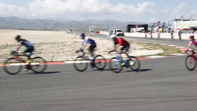 Fotogaler&iacute;a Trackman ciclismo. Circuito de Tabernas
