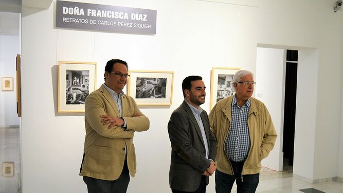 Juan Manuel Martín Robles, Carlos Sánchez y Carlos Pérez Siquier.