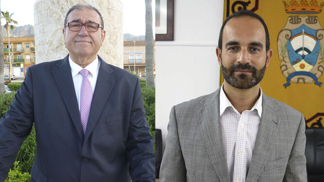 Arturo Grima, PP de Turre, y José Luis Amérigo, PSOE de Carboneras.
