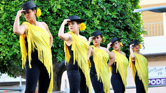 Las escuelas de baile del Bajo Andarax exhiben su talento en la muestra anual