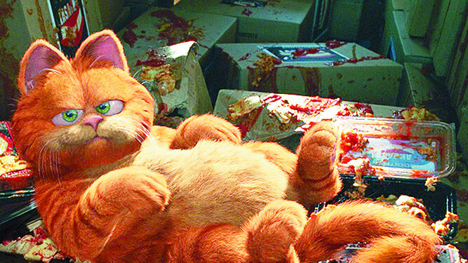 Fotograma de la película 'Garfield'.