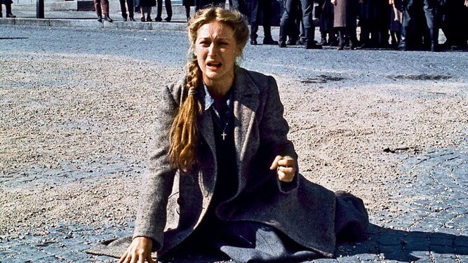 Meryl Streep, una católica casada con un judio internado en un campo de concentración, en 'Holocausto'
