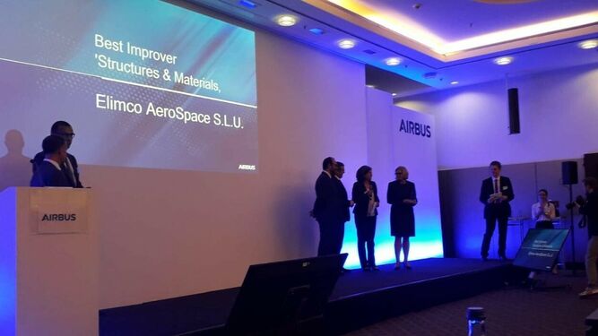 Elimco Aerospace fue premiada en mayo por Airbus.