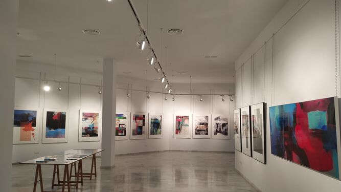 Exposición de García Amat en Mojácar.