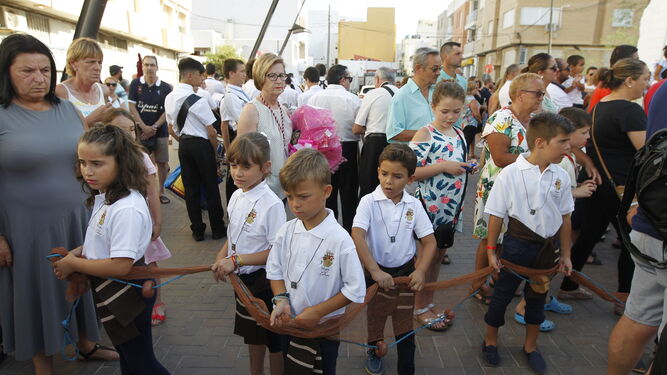 Fotogaler&iacute;a procesi&oacute;n mar&iacute;timo-terrestre infantil y juvenil. Fiestas Virgen del Carmen. Garrucha