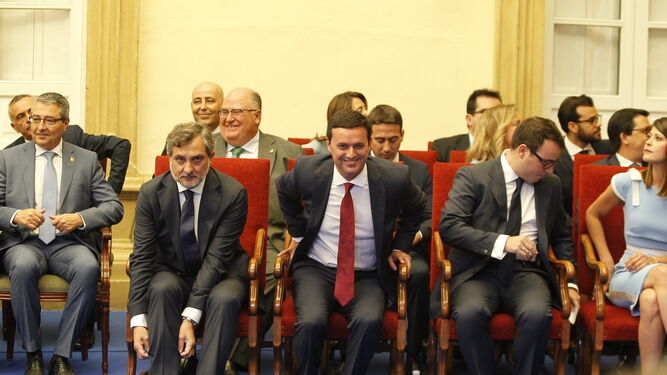Pleno investidura Presidente Diputaci&oacute;n de Almer&iacute;a. Javier Aureliano Garc&iacute;a
