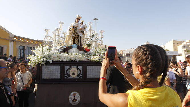 Fotogaler&iacute;a Procesi&oacute;n Virgen del Carmen. Almer&iacute;a